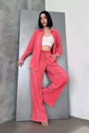 D 2387 Pleated Trousers - Topshow - Globality Store - Women Clothes Wholesale Turkey