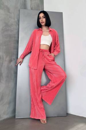 D 2387 Pleated Trousers - Topshow - Globality Store - Women Clothes Wholesale Turkey