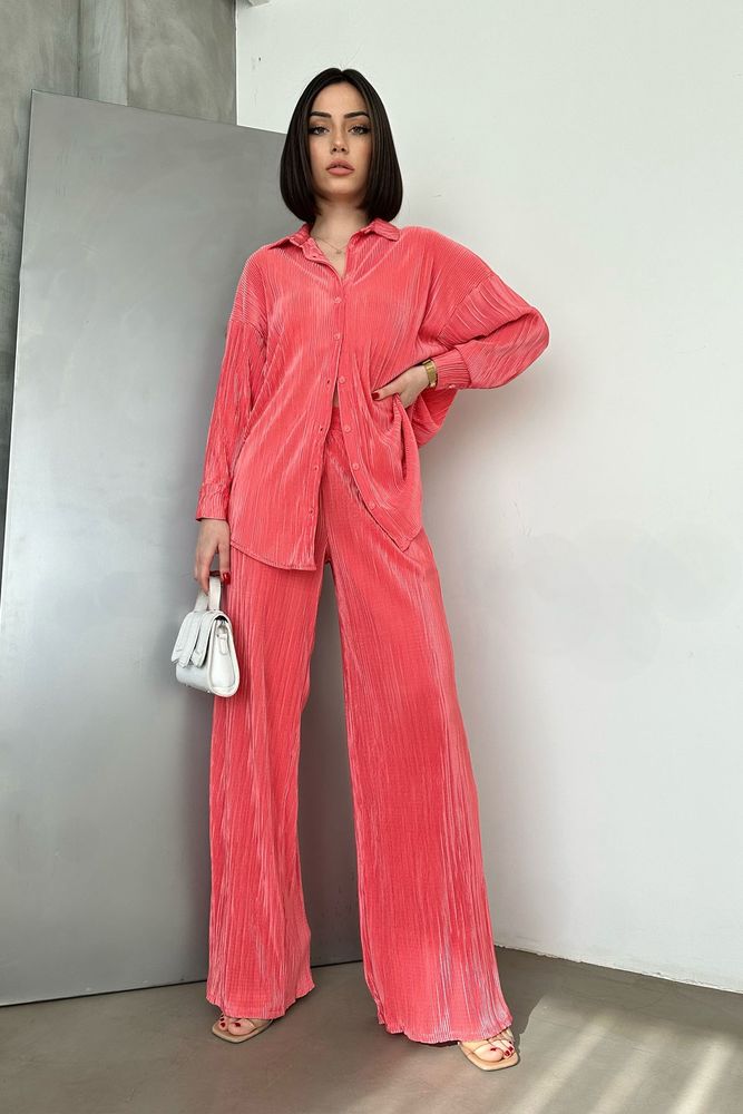 D 2387 Pleated Trousers