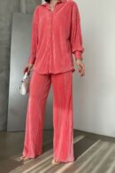 D 2387 Pleated Trousers - Topshow - Globality Store - Women Clothes Wholesale Turkey