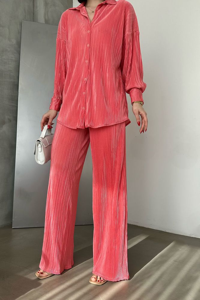 D 2387 Pleated Trousers
