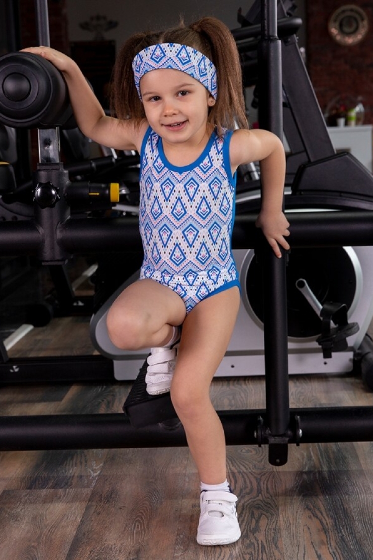 Girl Swimming Suit Set with Crop Top, Skirt And Hair Band 2-8Y - KidsRoom - Globality Store - Kids Baby Clothes Wholesale