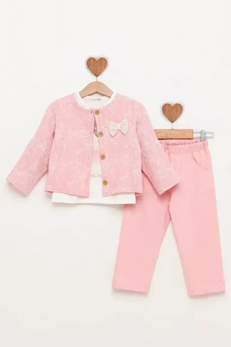 Muslin Jacket and Trouser Set 1-4Y - BabyRose - Globality Store - Kids Baby Clothes Wholesale