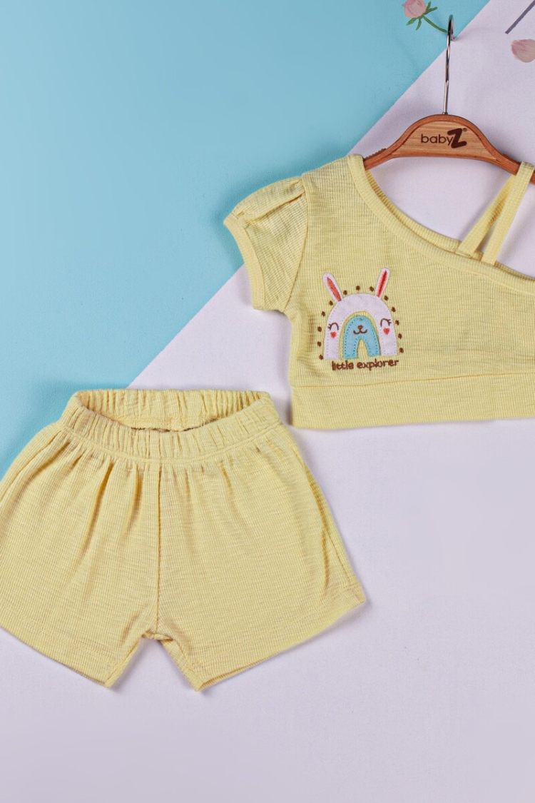 Wholesale Baby 2-Piece Set with T-shirt and Shorts 6-18M - BabyZ - Globality Store - Kids Baby Clothes Wholesale