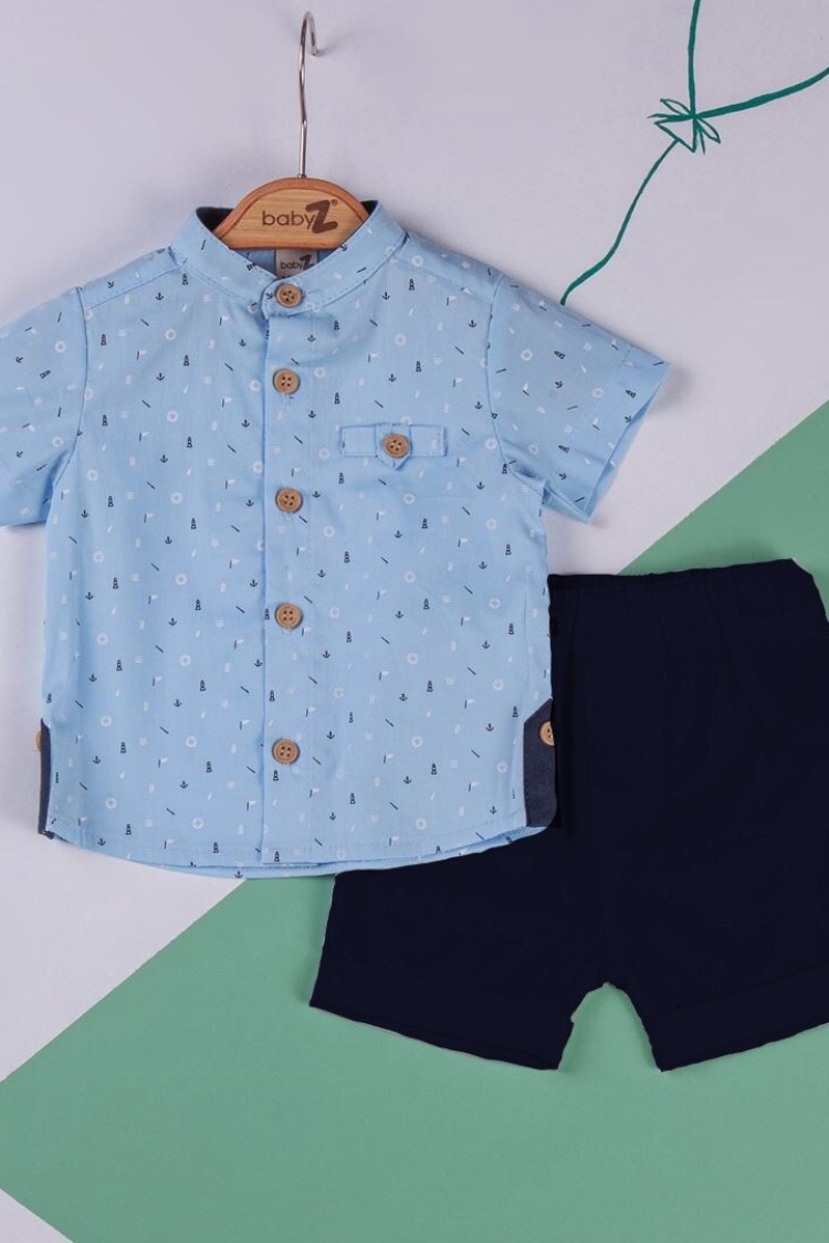 Wholesale Baby Boys 2-Piece Shirt and Shorts set 6-18M - BabyZ - Globality Store - Kids Baby Clothes Wholesale