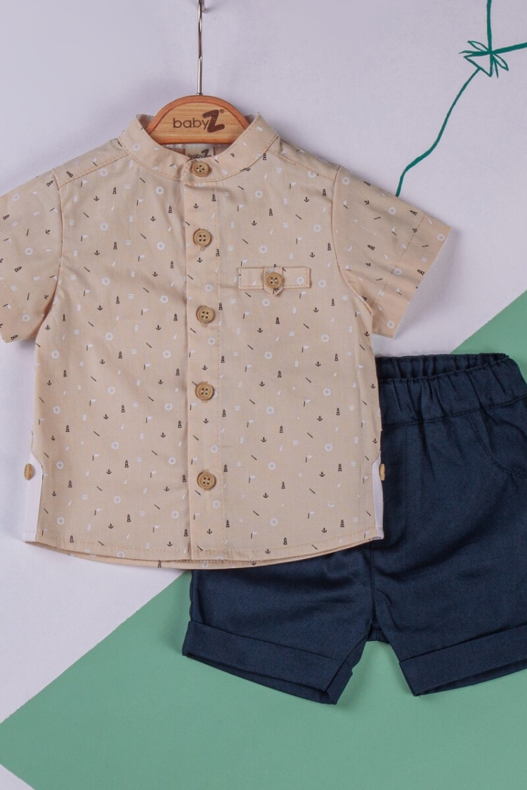 Wholesale Baby Boys 2-Piece Shirt and Shorts set 6-18M - BabyZ - Globality Store - Kids Baby Clothes Wholesale