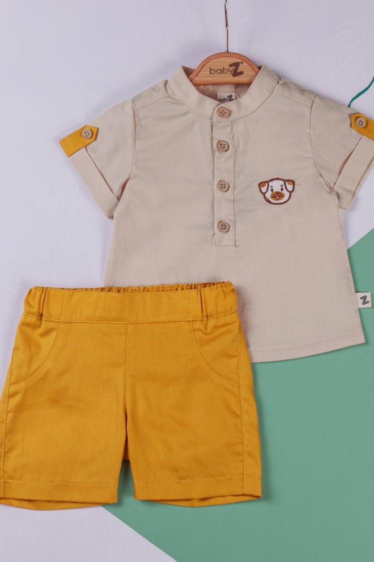 Wholesale Baby Boys 2-Piece Shirt and Shorts set 6-18M - BabyZ - Globality Store - Kids Baby Clothes Wholesale