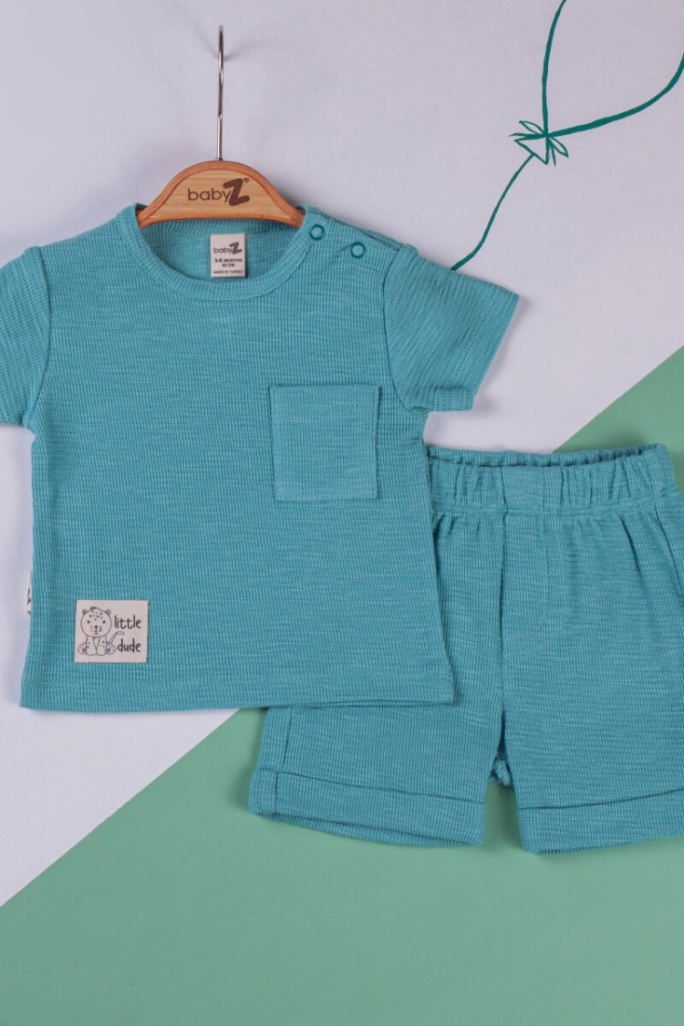 Wholesale Baby Boys 2-Piece T-shirt and Shorts set 6-18M - BabyZ - Globality Store - Kids Baby Clothes Wholesale