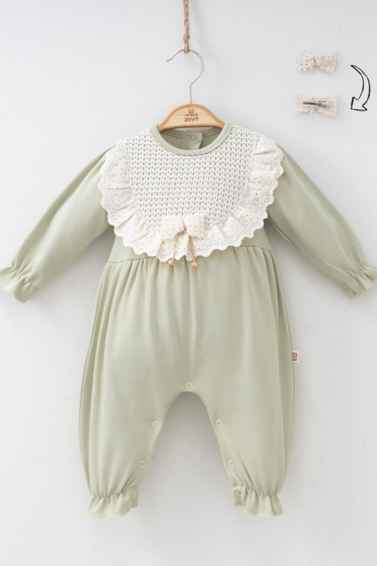 Wholesale Baby Girls Jumpsuit Set 3-9M - Minizeyn - Globality Store - Kids Baby Clothes Wholesale