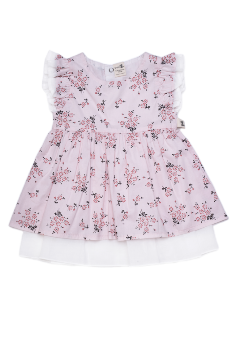 Wholesale Baby Girls Patterned Dress 6-18M - BabyZ - Globality Store - Kids Baby Clothes Wholesale