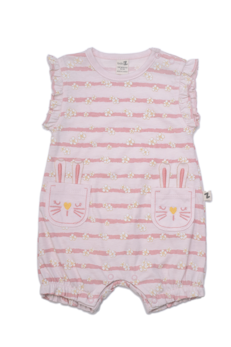 Wholesale Baby Girls Patterned Overalls 3-12M - BabyZ - Globality Store - Kids Baby Clothes Wholesale