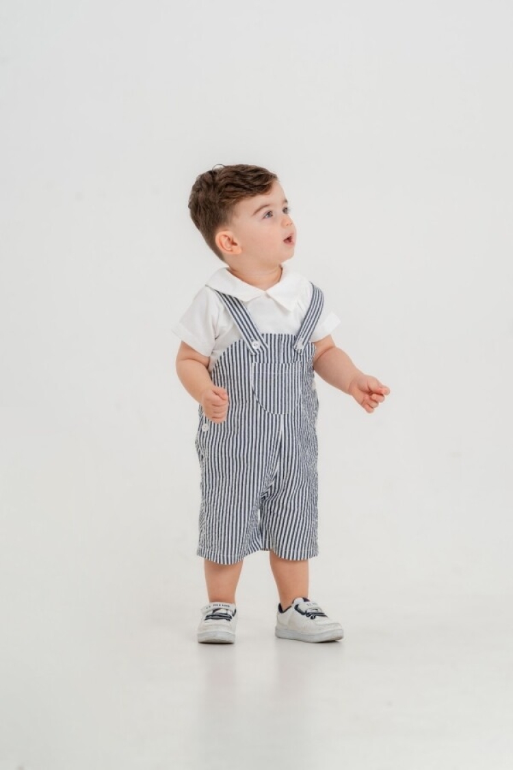 Wholesale Boy Patterned Slopet Suit 6-18M - KidsRoom - Globality Store - Kids Baby Clothes Wholesale