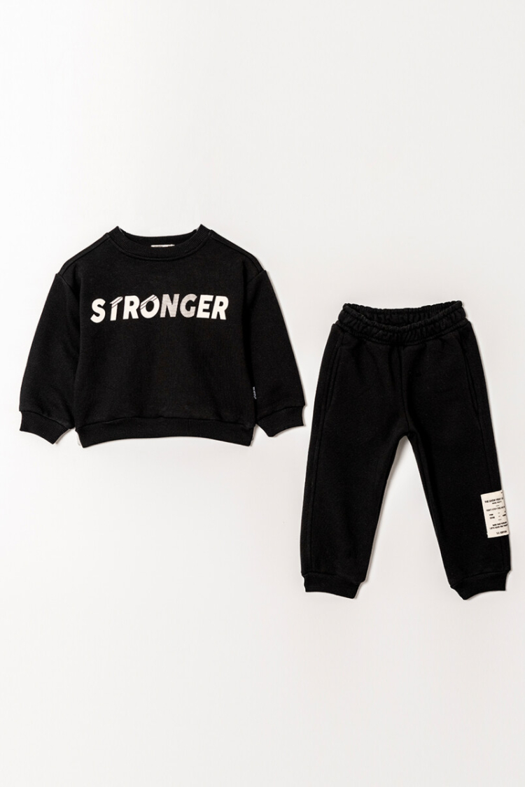 Wholesale Boy's 2-Piece Basic Tracksuit Set 2-5Y - Tuffy - Globality Store - Kids Baby Clothes Wholesale