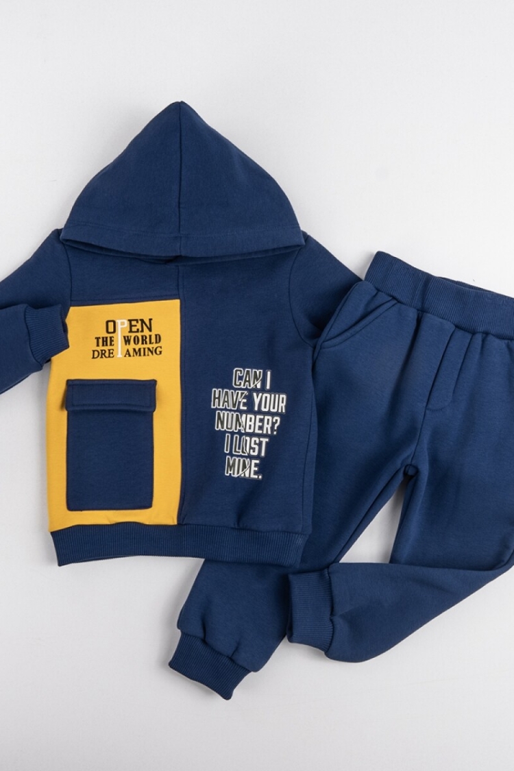 Wholesale Boys Tracksuit Set 1-4Y - Pankido - Globality Store - Kids Baby Clothes Wholesale