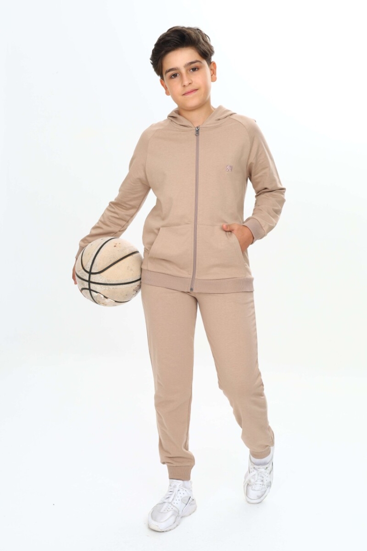 Wholesale Boys Tracksuit Set 11-14Y - Nickel - Globality Store - Kids Baby Clothes Wholesale