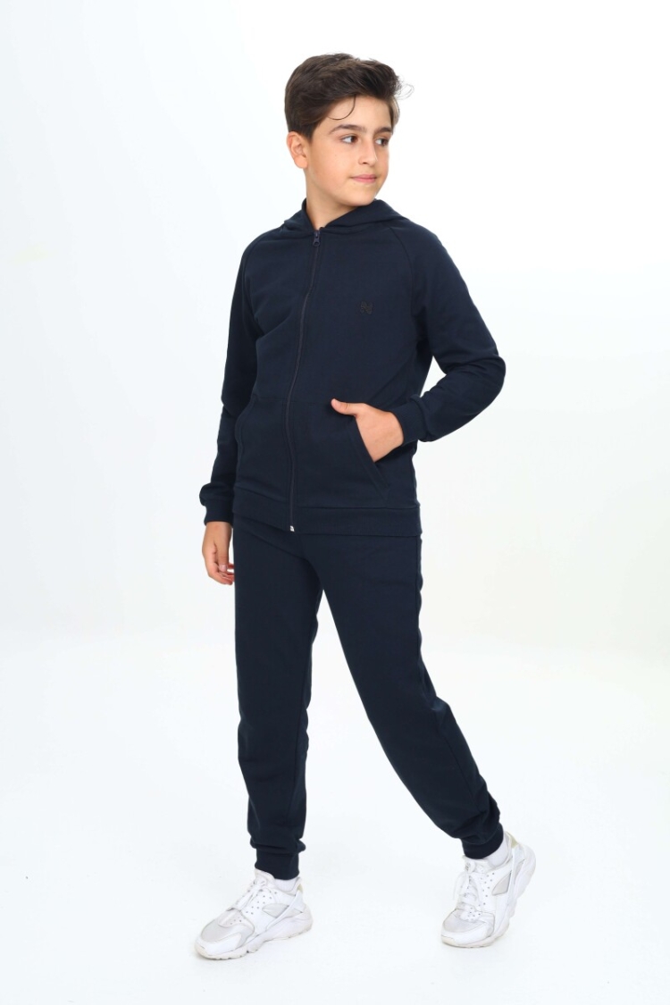 Wholesale Boys Tracksuit Set 11-14Y - Nickel - Globality Store - Kids Baby Clothes Wholesale