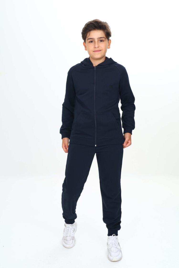 Wholesale Boy's Tracksuit Set 7-10Y - Nickel - Globality Store - Kids Baby Clothes Wholesale
