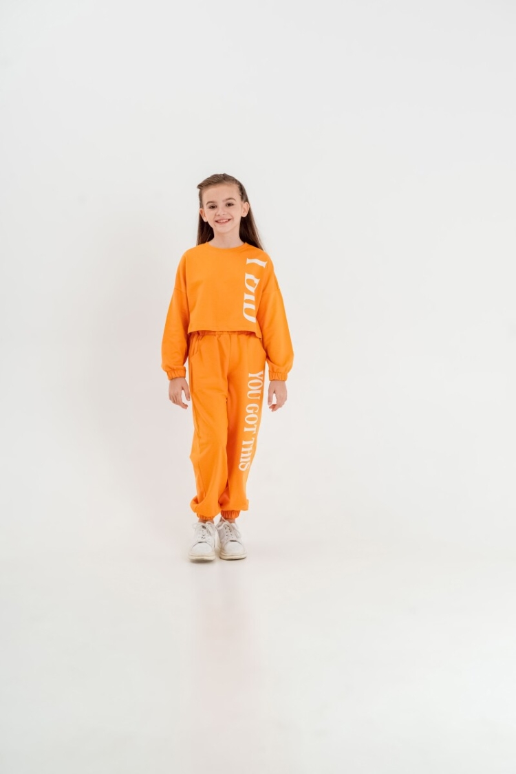 Wholesale Girl 2-Piece Tracksuit Set 6-9Y -  - Globality Store - Kids Baby Clothes Wholesale