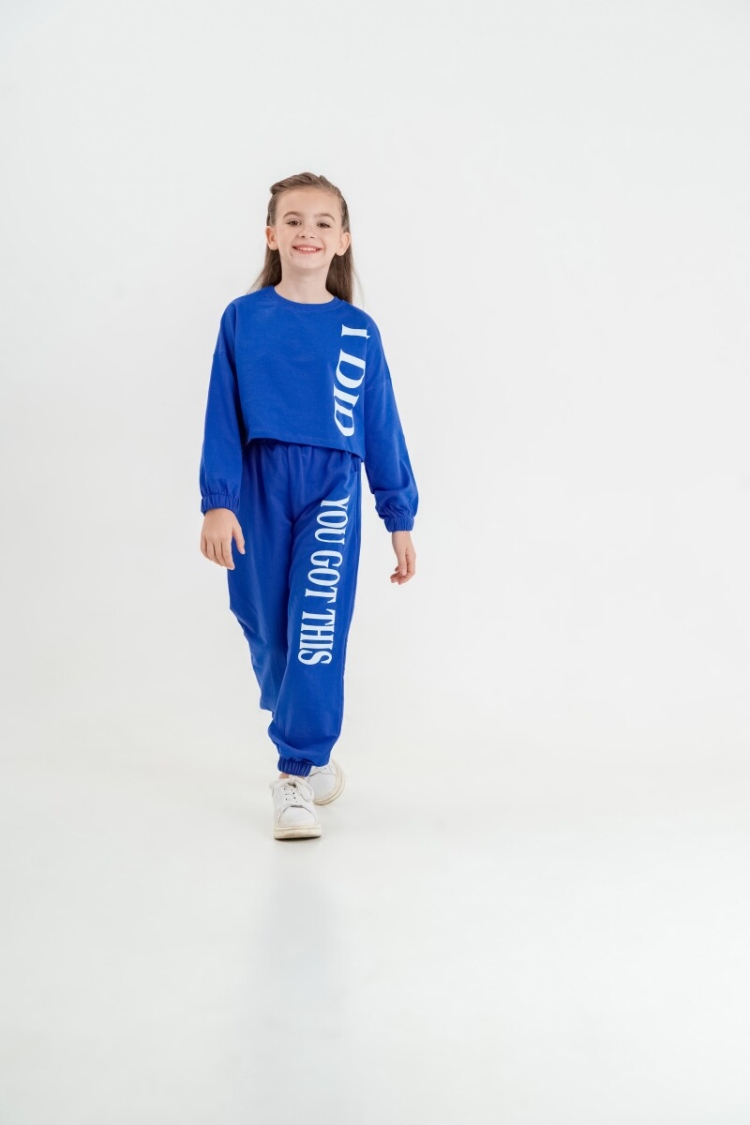 Wholesale Girl 2-Piece Tracksuit Set 6-9Y -  - Globality Store - Kids Baby Clothes Wholesale