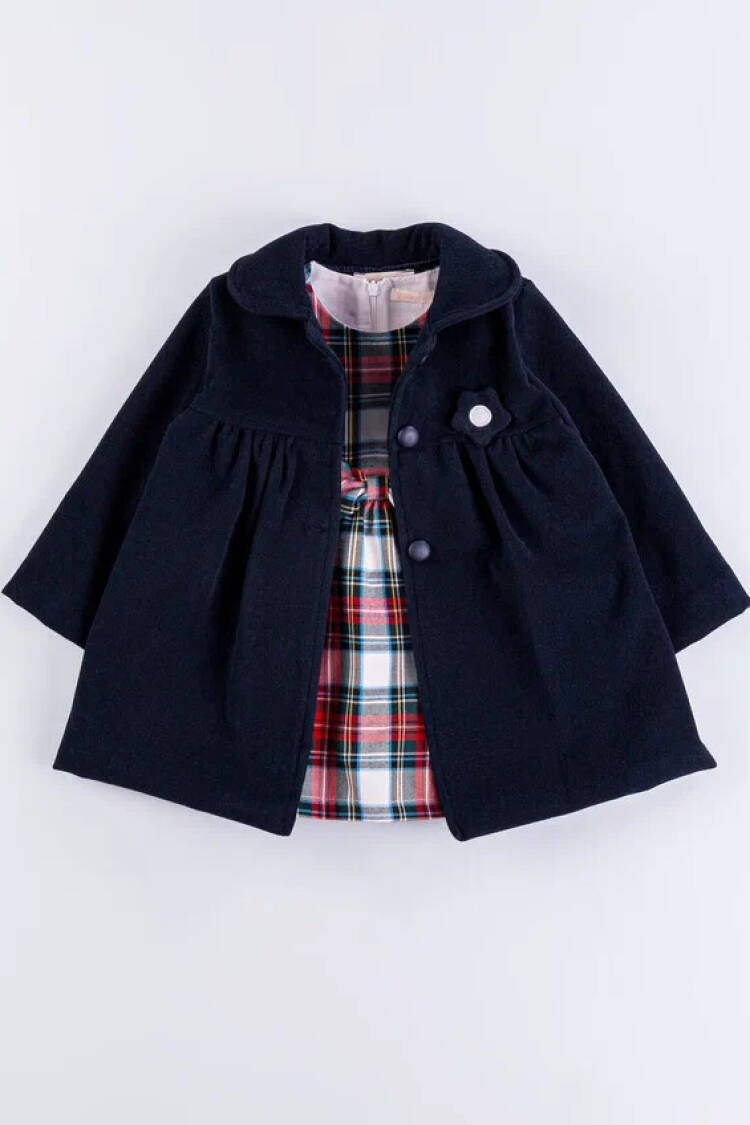 Wholesale Girls 2-Piece Dress and Coat Set 2-5Y - BabyRose - Globality Store - Kids Baby Clothes Wholesale