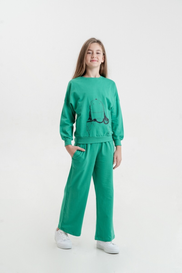 Wholesale Girls 2-Piece Tracksuit Set 7-10Y -  - Globality Store - Kids Baby Clothes Wholesale