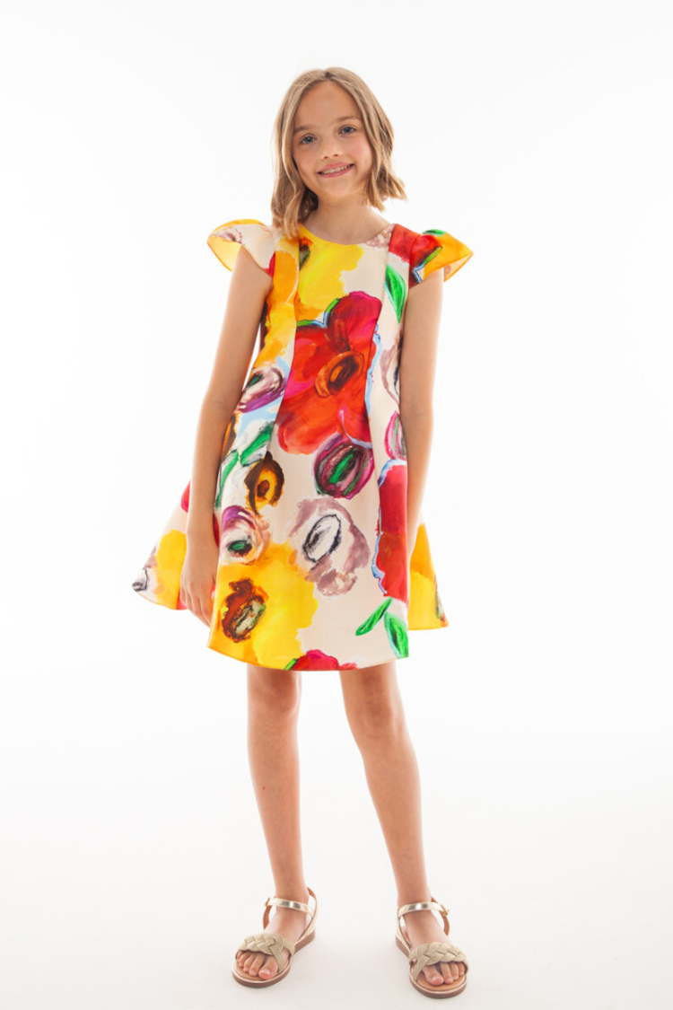 Wholesale Girls Dress 4-12Y -  - Globality Store - Kids Baby Clothes Wholesale