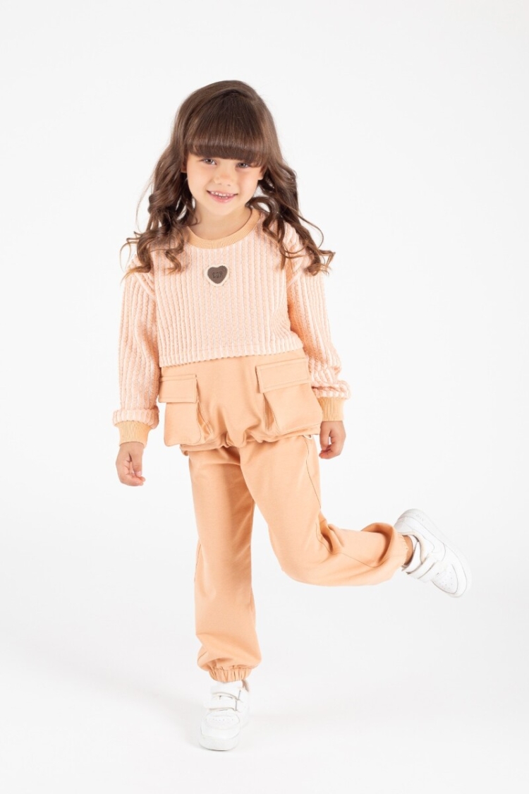 Wholesale Girl's Striped Tracksuit Set 1-5Y -  - Globality Store - Kids Baby Clothes Wholesale