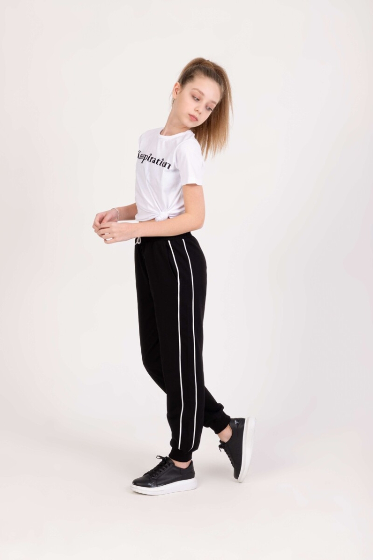 Wholesale Girl's Sweatpants 9-12Y - Nickel - Globality Store - Kids Baby Clothes Wholesale