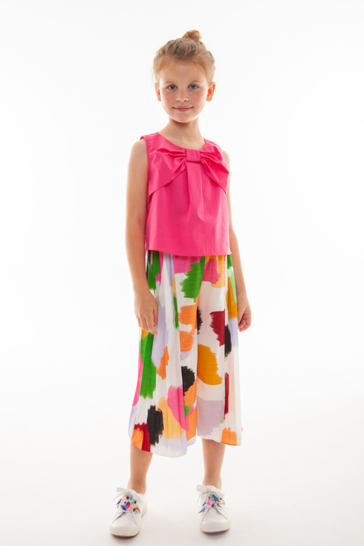Wholesale Patterned Girls' Pants 4-12Y -  - Globality Store - Kids Baby Clothes Wholesale