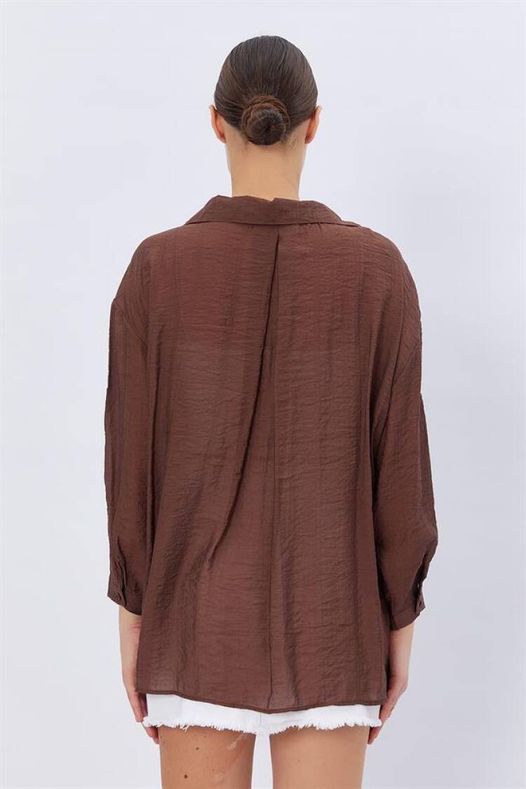Oversize Shirt With Pockets