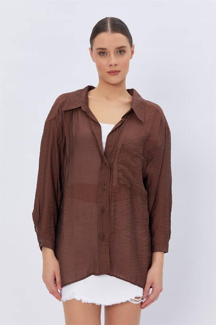 Oversize Shirt With Pockets