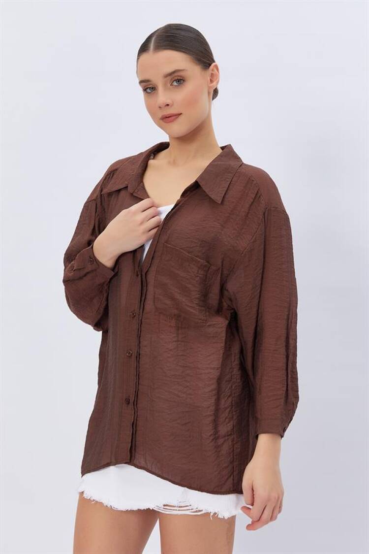 Oversize Shirt With Pockets