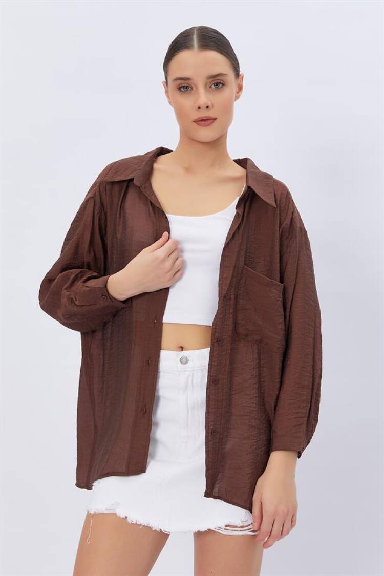 Oversize Shirt With Pockets