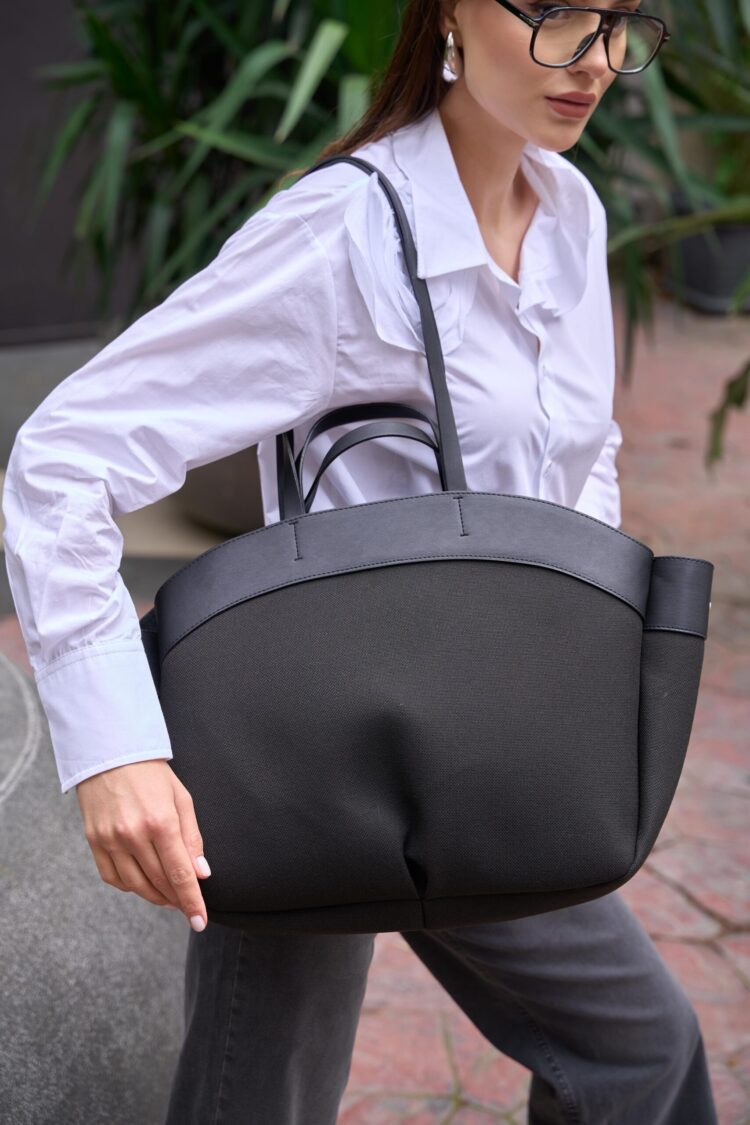 Contrast Tote Bag