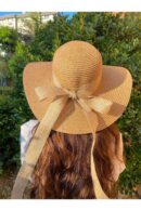 Wide Straw Hat With Jute Rope Bow - Brand: Axesoire - Women's Clothing Wholesale - Globality Store