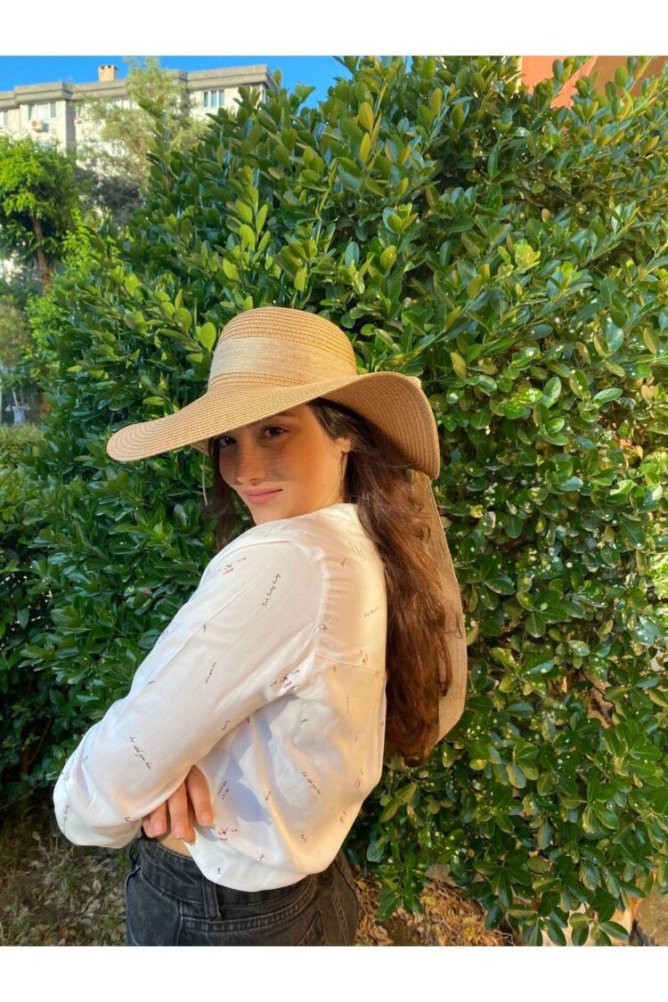 Wide Straw Hat With Jute Rope Bow - Brand: Axesoire - Women's Clothing Wholesale - Globality Store
