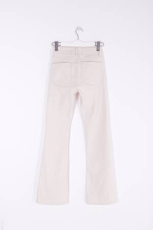 High Waisted Bell-bottom Skinny Jeans