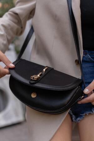 Diva Contrast Design Crossbody Women's Bag - Brand: Mina Fashion - Women's Clothing Wholesale - Globality Store
