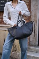 Leather Look Wallet Detailed Hand And Shoulder Bag - Brand: Mina Fashion - Women's Clothing Wholesale - Globality Store