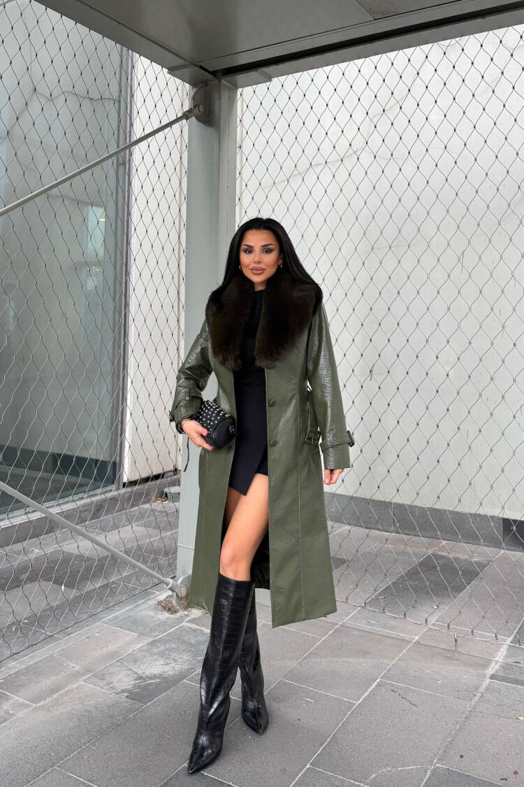 Leather Coat