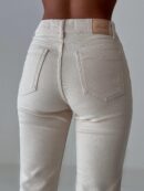 Mini Flare Natural Jean Trousers - Brand: LACARINO - Women's Clothing Wholesale - Globality Store