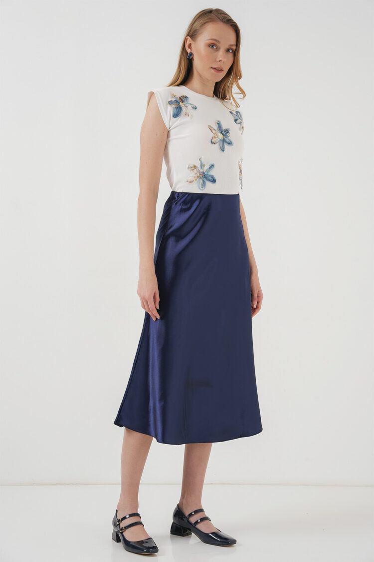 Satin Skirt - Brand: Bigdart - Women's Clothing Wholesale - Globality Store