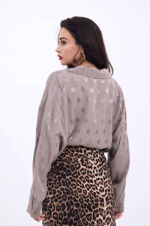 Patterned Shirt - Brand: Fame - Women's Clothing Wholesale - Globality Store