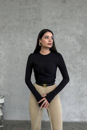 Tie Up Bodysuit - Brand: Miss Janell - Women's Clothing Wholesale - Globality Store