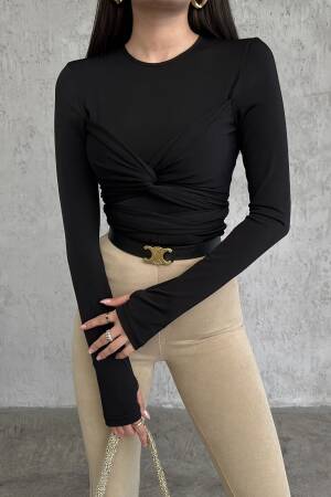 Tie Up Bodysuit - Brand: Miss Janell - Women's Clothing Wholesale - Globality Store