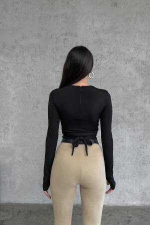 Tie Up Bodysuit - Brand: Miss Janell - Women's Clothing Wholesale - Globality Store