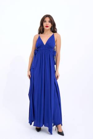 Dress - Sax - Brand: Fame - Women's Clothing Wholesale - Globality Store