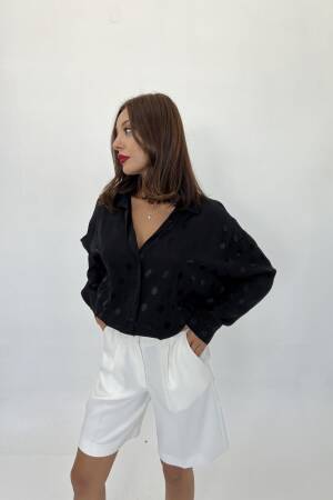 Patterned Shirt - Brand: Fame - Women's Clothing Wholesale - Globality Store