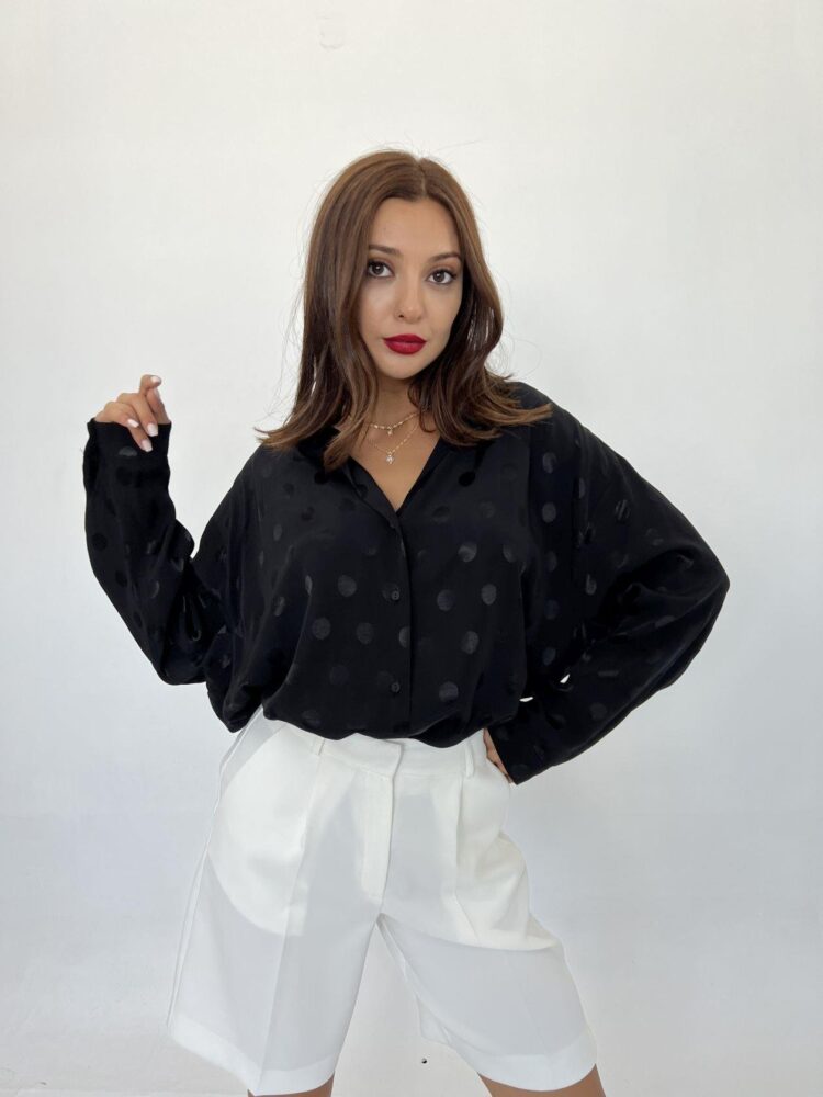 Patterned Shirt - Brand: Fame - Women's Clothing Wholesale - Globality Store