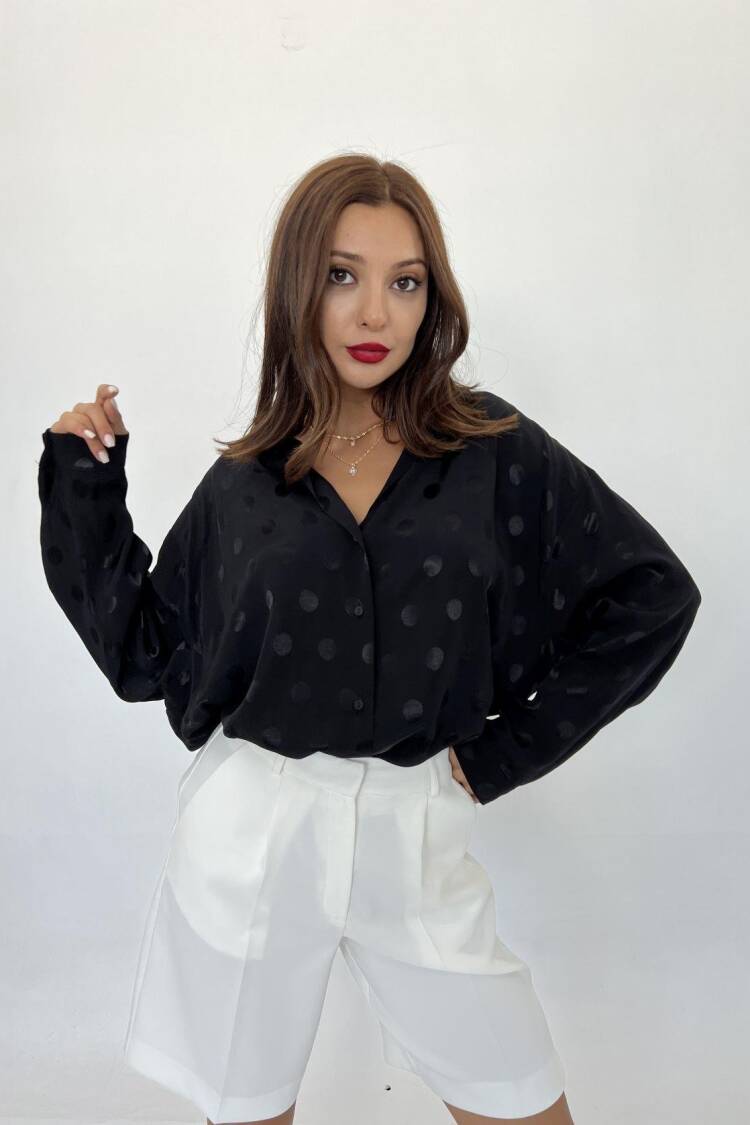 Patterned Shirt - Brand: Fame - Women's Clothing Wholesale - Globality Store